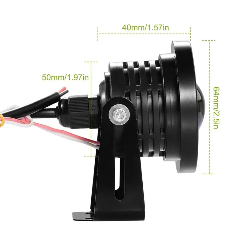 2-Piece: 2.5" Auto COB LED Fog Light