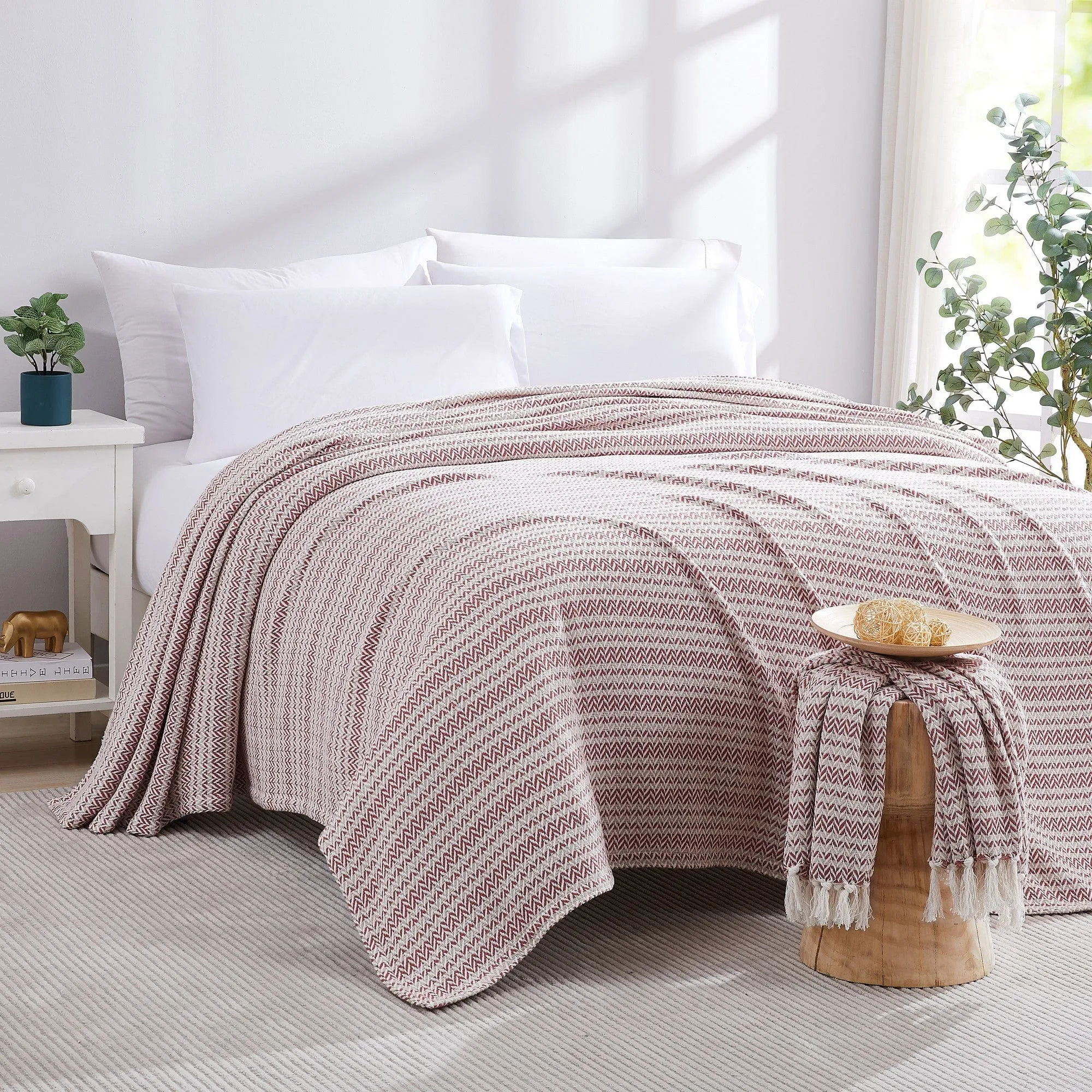 Agadir Cotton Blankets and Throws