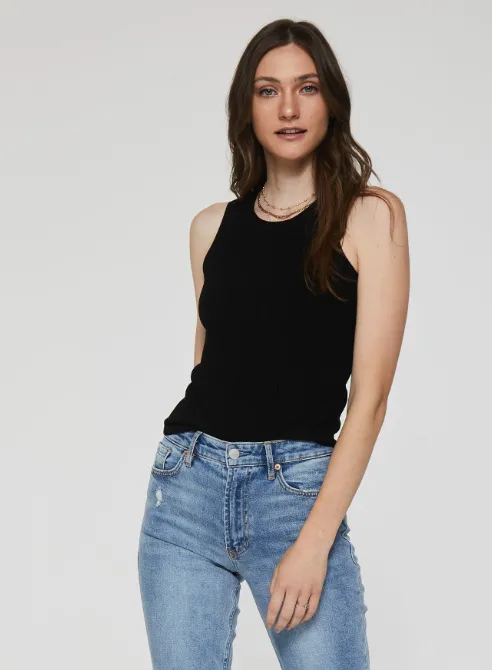 AL Cora Curved Hem Rib Tank