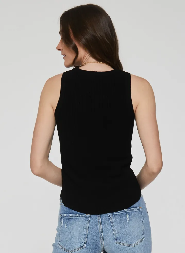 AL Cora Curved Hem Rib Tank