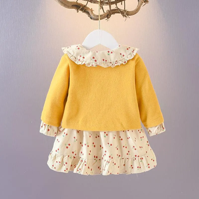 Baby Girl Autumn Clothing Suit