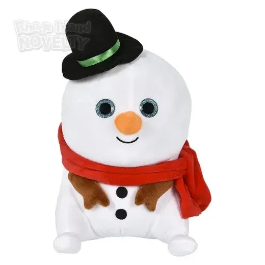 Belly Buddies 10" Snowman Plush