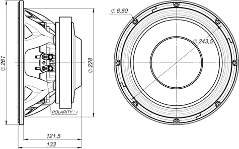 BEYMA - POWER 10IX - 10” MID WOOFER - Pair of 2