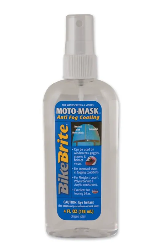 Bike Brite Anti Fog Coating for Windshields and Faceshield's