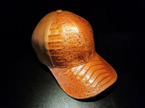 Caiman and Ostrich Baseball Hat