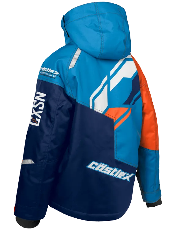 Castle X Code Youth Winter Jacket Blue Orange