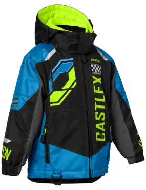 Castle X Toddler Strike Jacket Blue Hivis