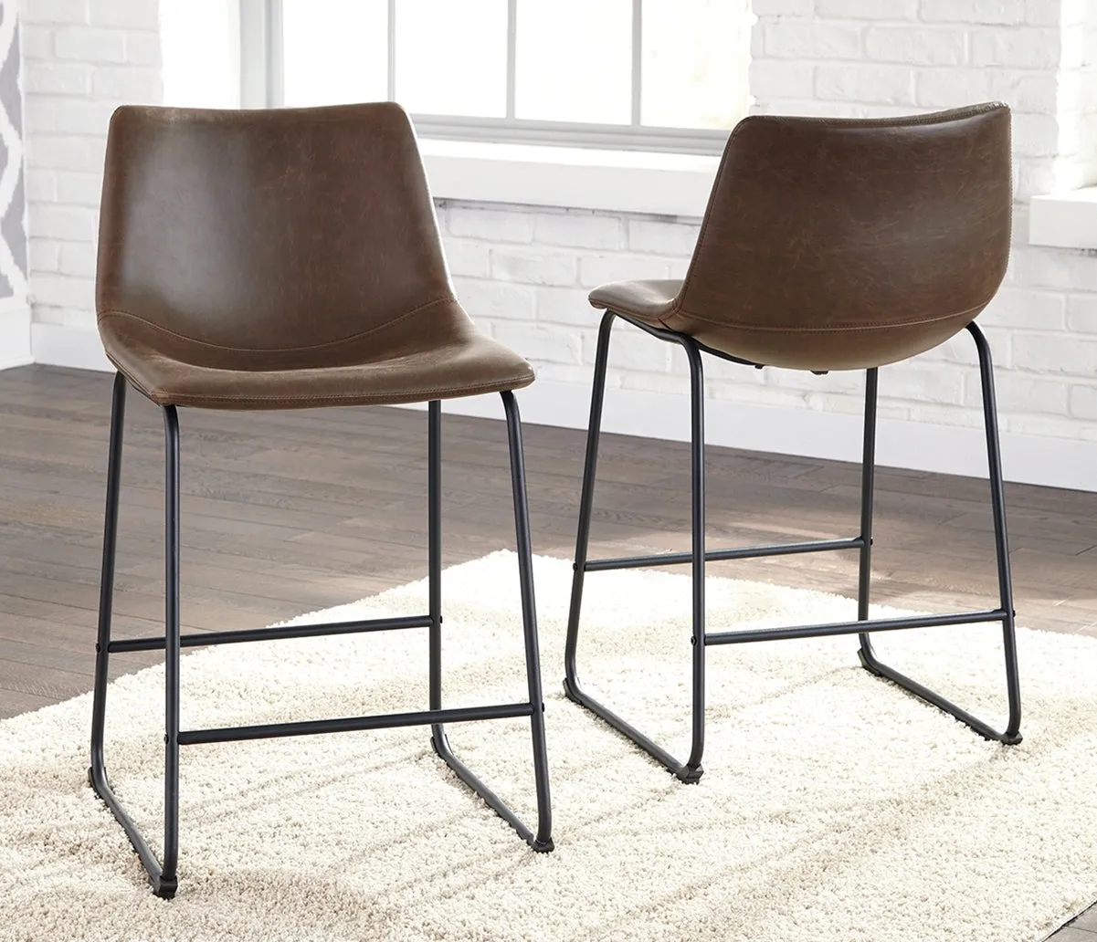 Centiar Counter Stool - Brown