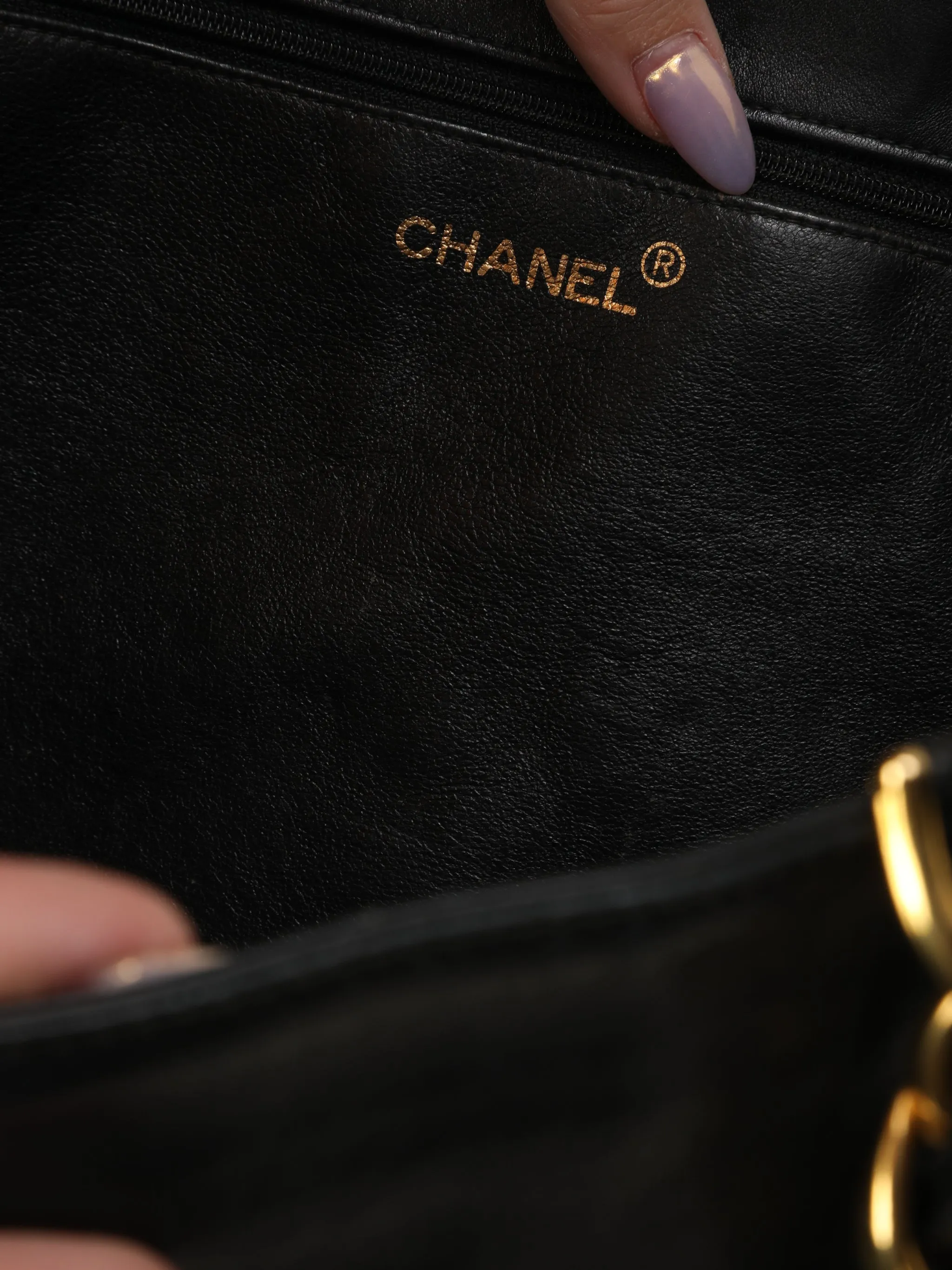 CL Lambskin Timeless Chain Tote