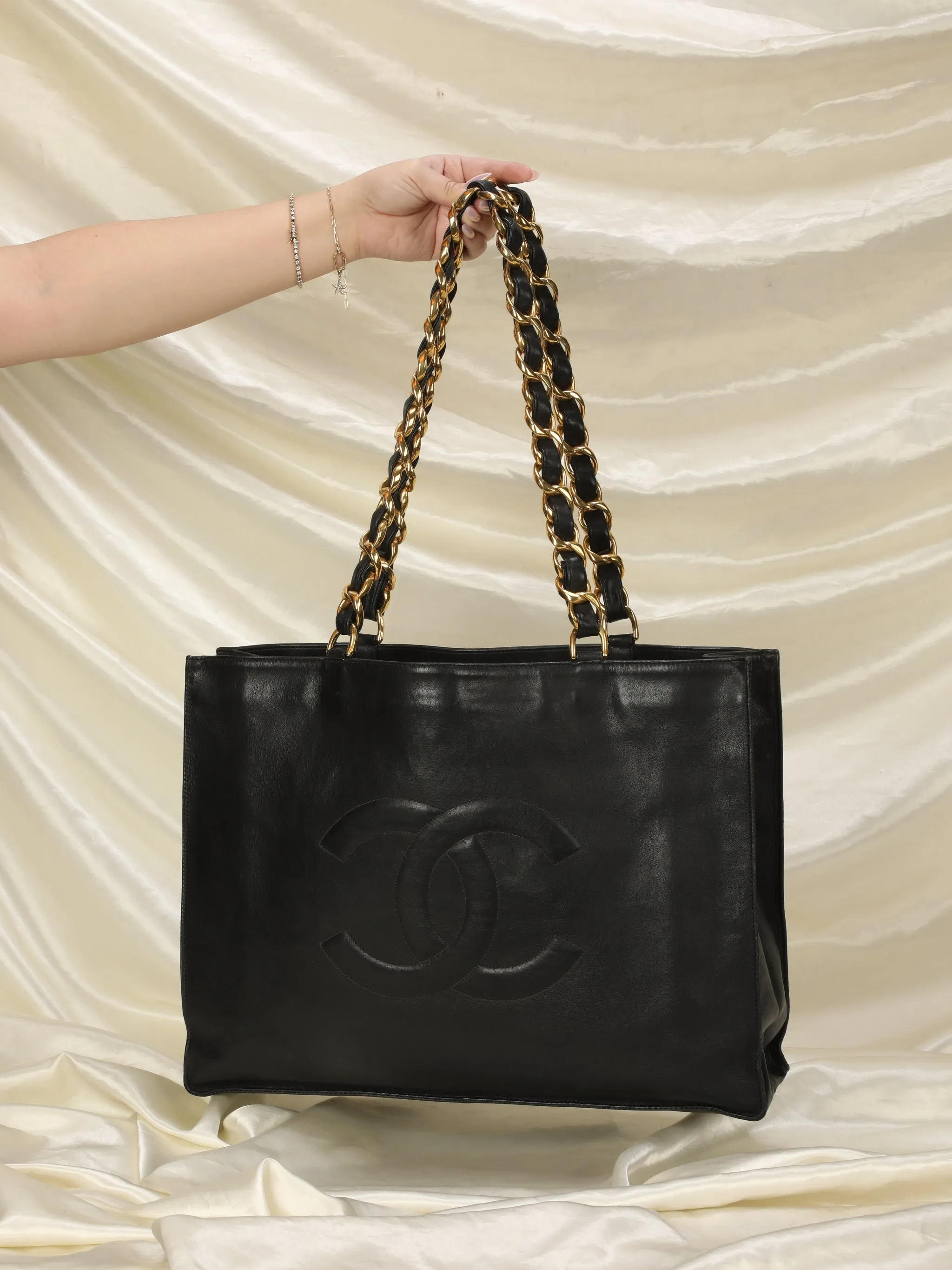 CL Lambskin Timeless Chain Tote