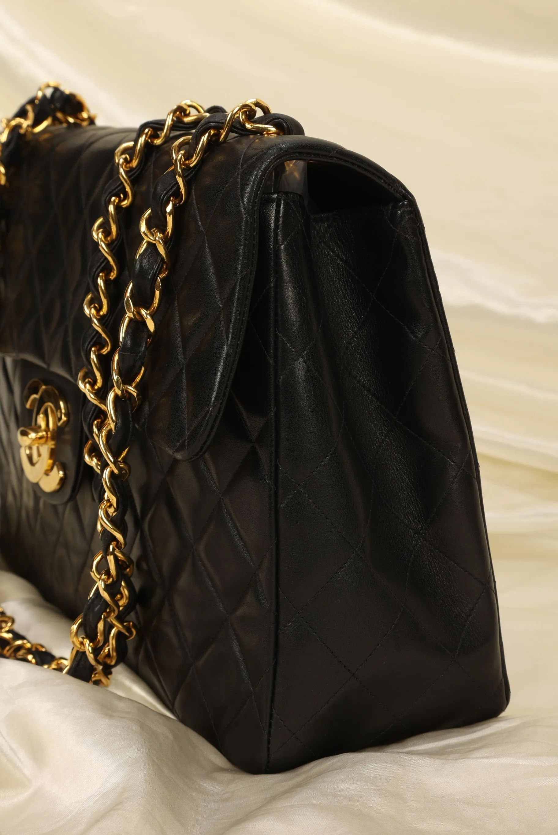 CL Maxi XL Logo Flap Bag