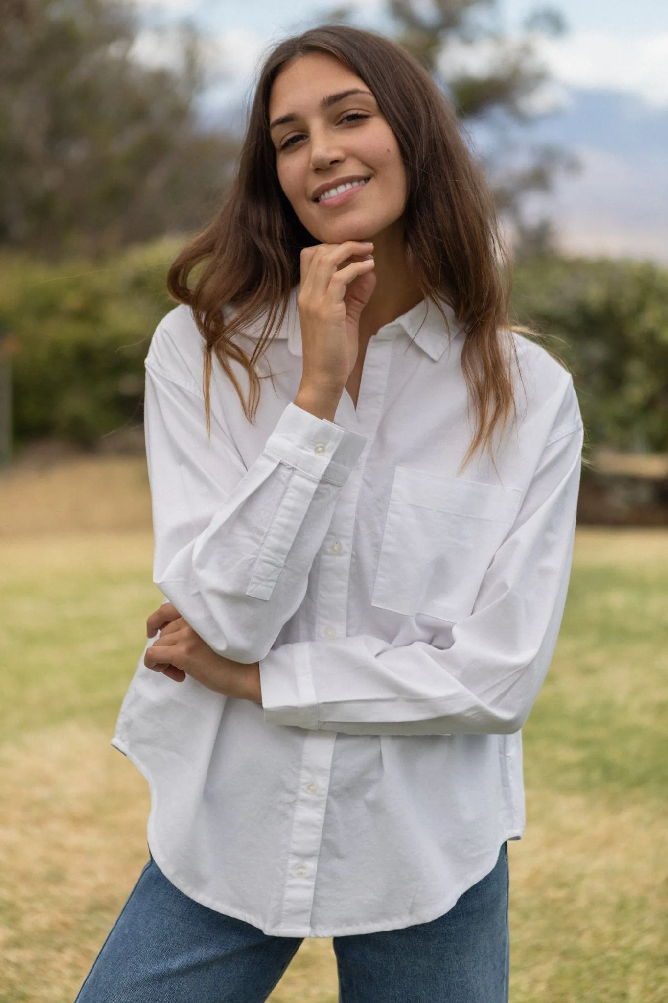 Desiree Button Down