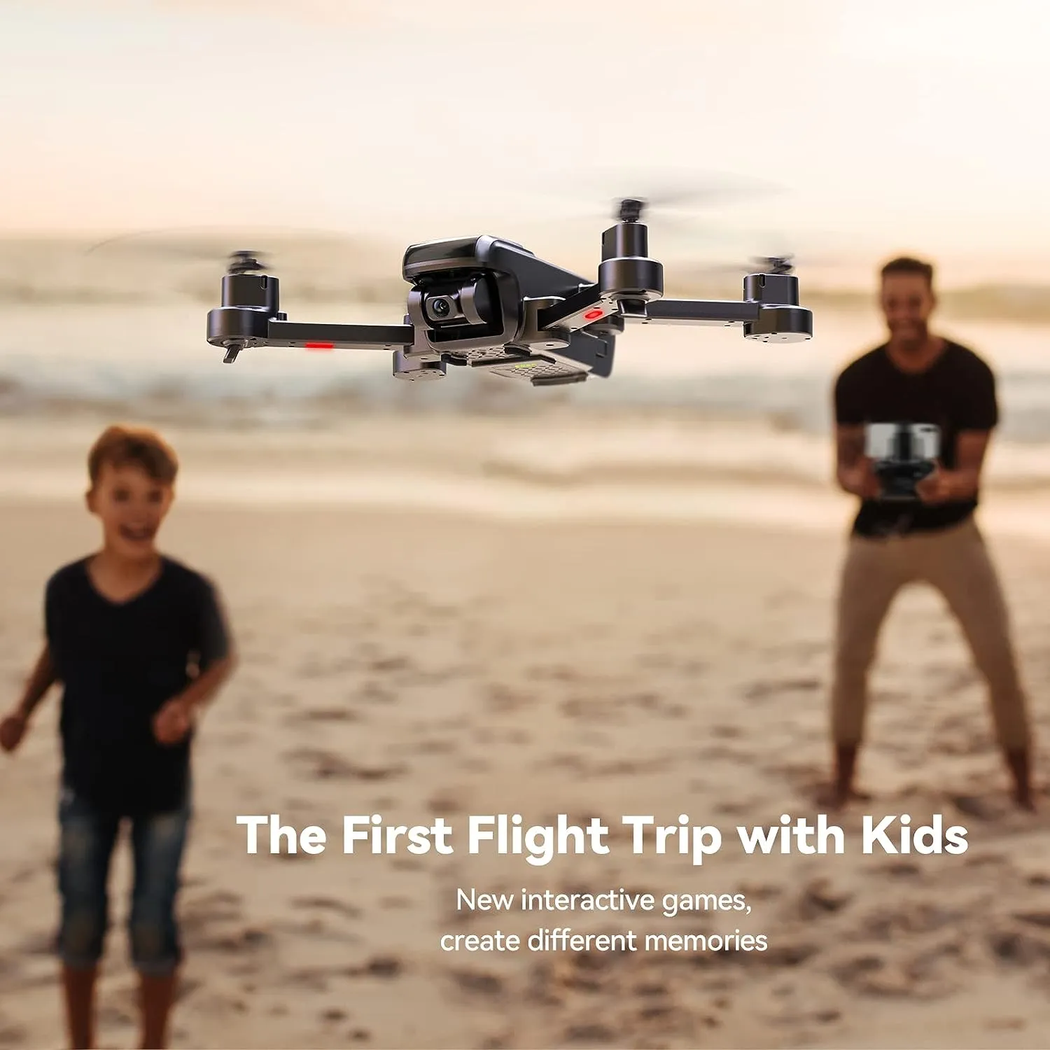 Drones with Camera for Adults 4k, Compliance with FAA Remote ID, 40 Mins Flight Time, Foldable with Live Video, Auto Return Home, Encircling Flight