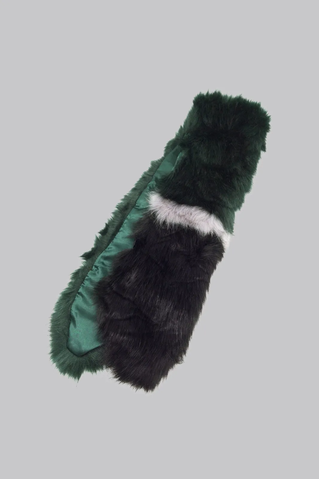 Faux Fur Scarf Emerald