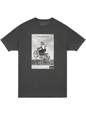 Fender Vintage Ad Biker Tee, Graphite