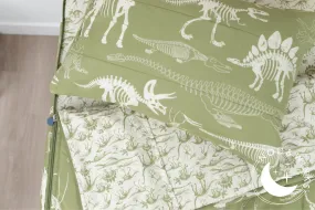 Fossils Zipper Bedding