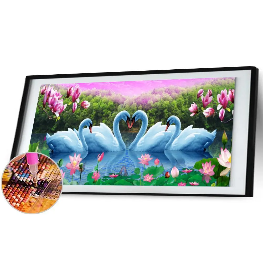 Full Goose Embroider - Full Diamond Painting - 50x100cm