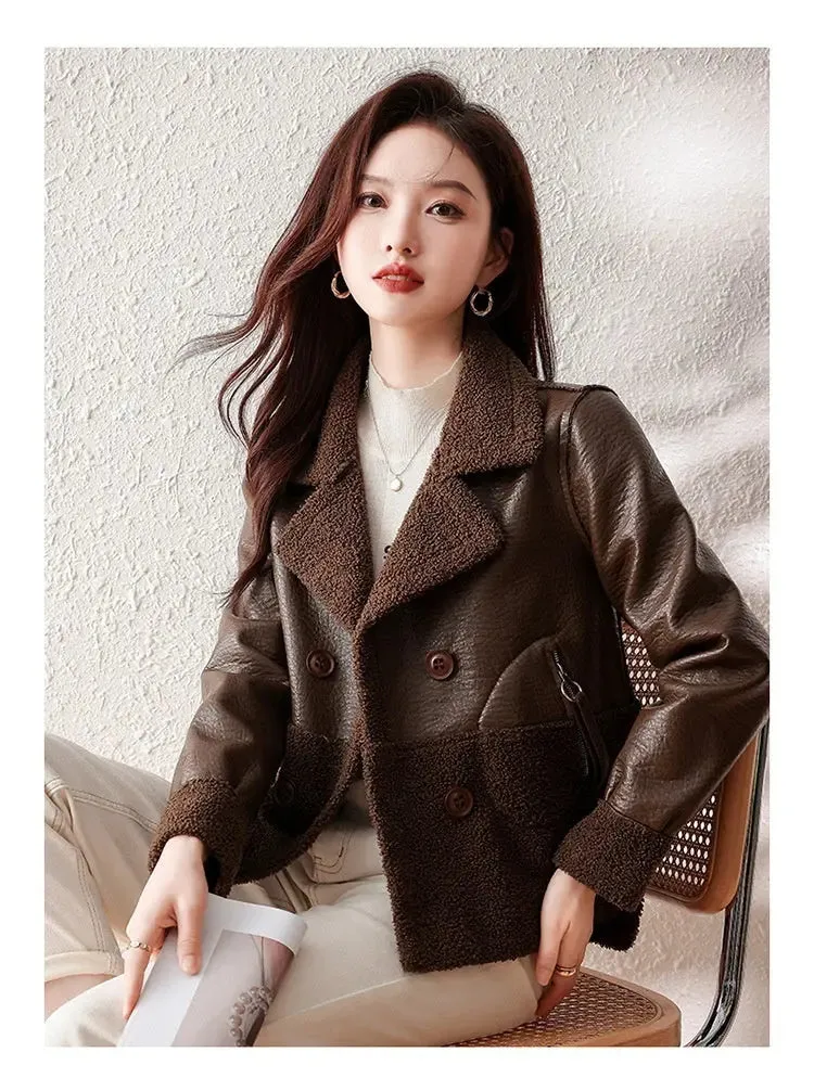 Fur Coat Winter Loose Plus Size Jacket For Women