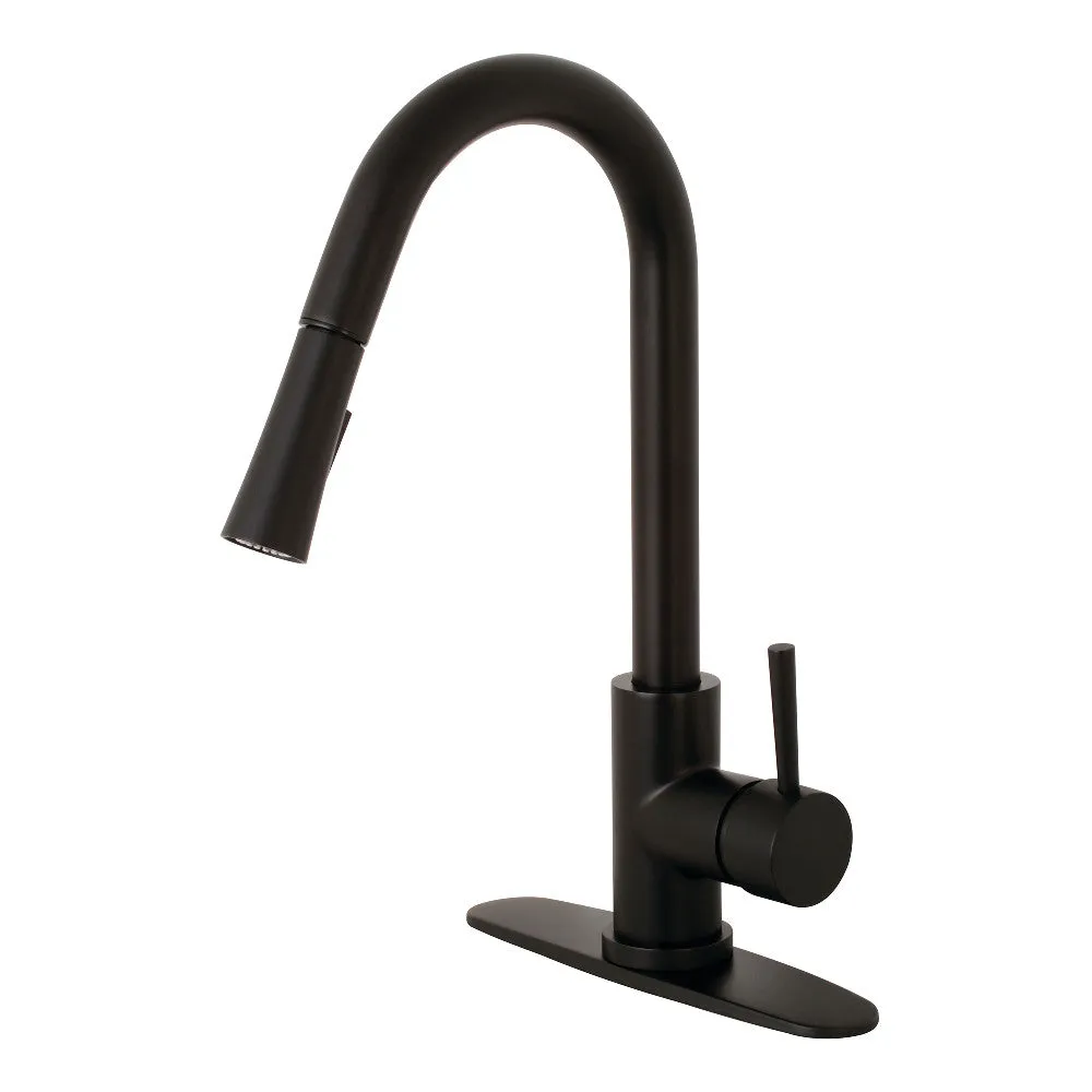 Gourmetier LS8628DL Concord Single-Handle Pull-Down Kitchen Faucet