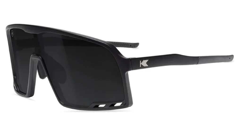 Knockaround Campeones Black Frame - Black Lens - Non-Polarized Sunglasses