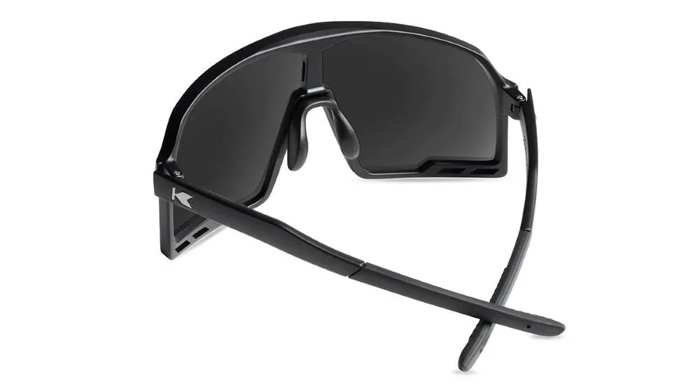 Knockaround Campeones Black Frame - Black Lens - Non-Polarized Sunglasses