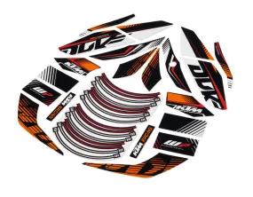 KTM Factory Graphics Kit 200/390 Duke 2014-2021