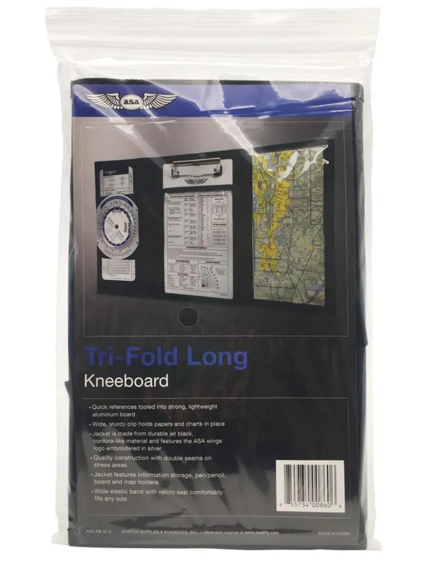 Long VFR Tri-Fold Kneeboard