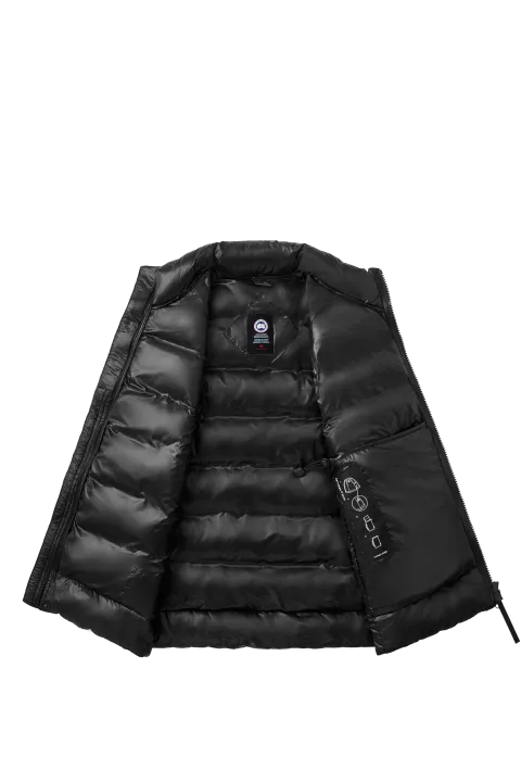 Mens Crofton Down Vest- Black