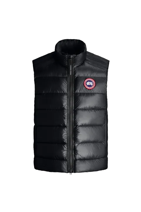 Mens Crofton Down Vest- Black