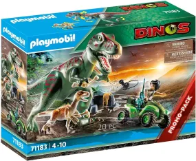 Playmobil Dinos T-Rex Attack with Raptor and Quad