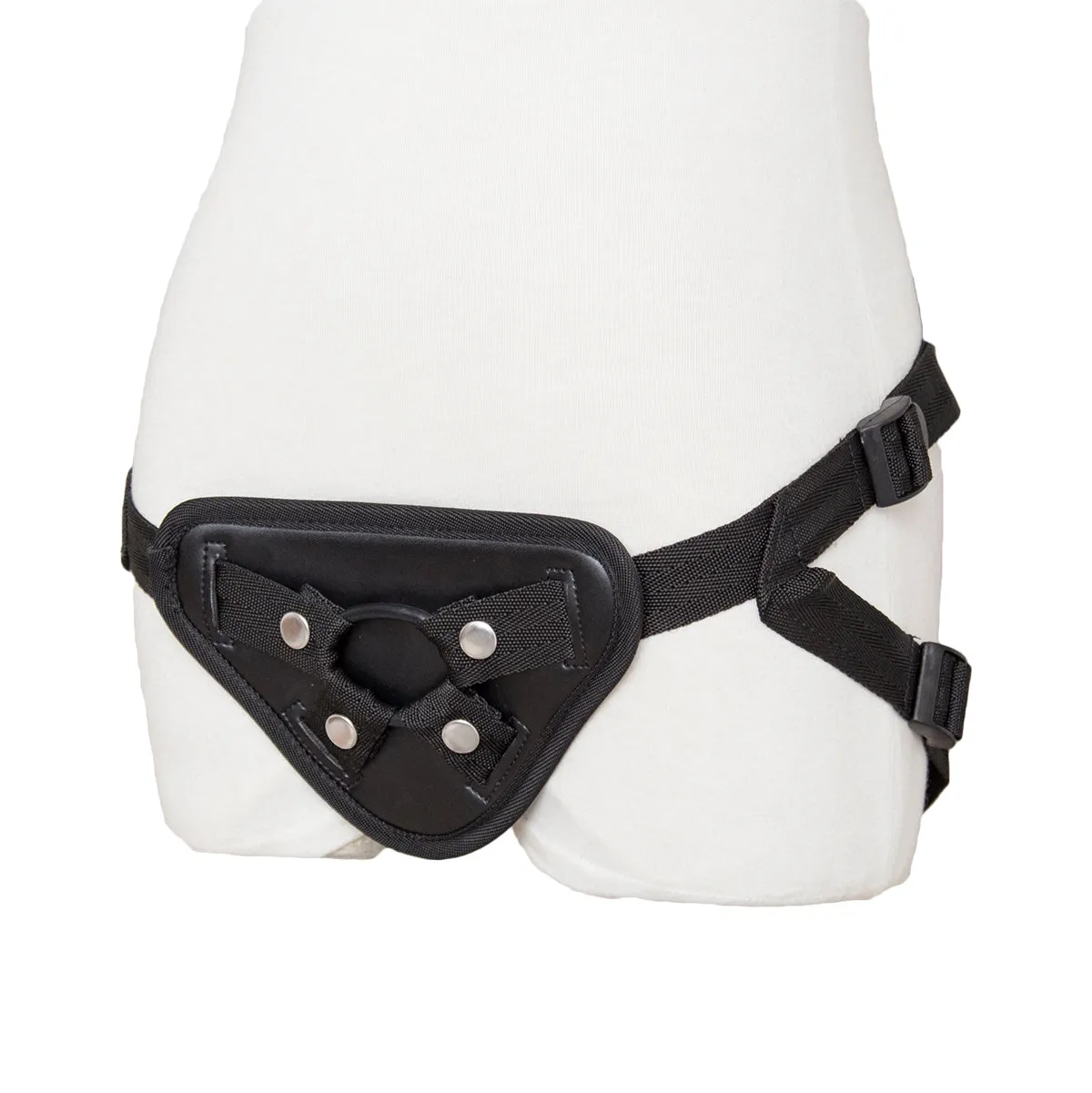 Strap On - Harness Black Pvc Harness