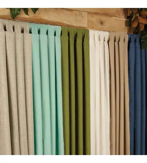 Sunbrella Outdoor Curtain With Tabs