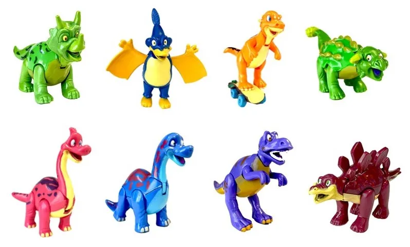 T-Rex Cafe | Character Figurines | 12 Pc Set