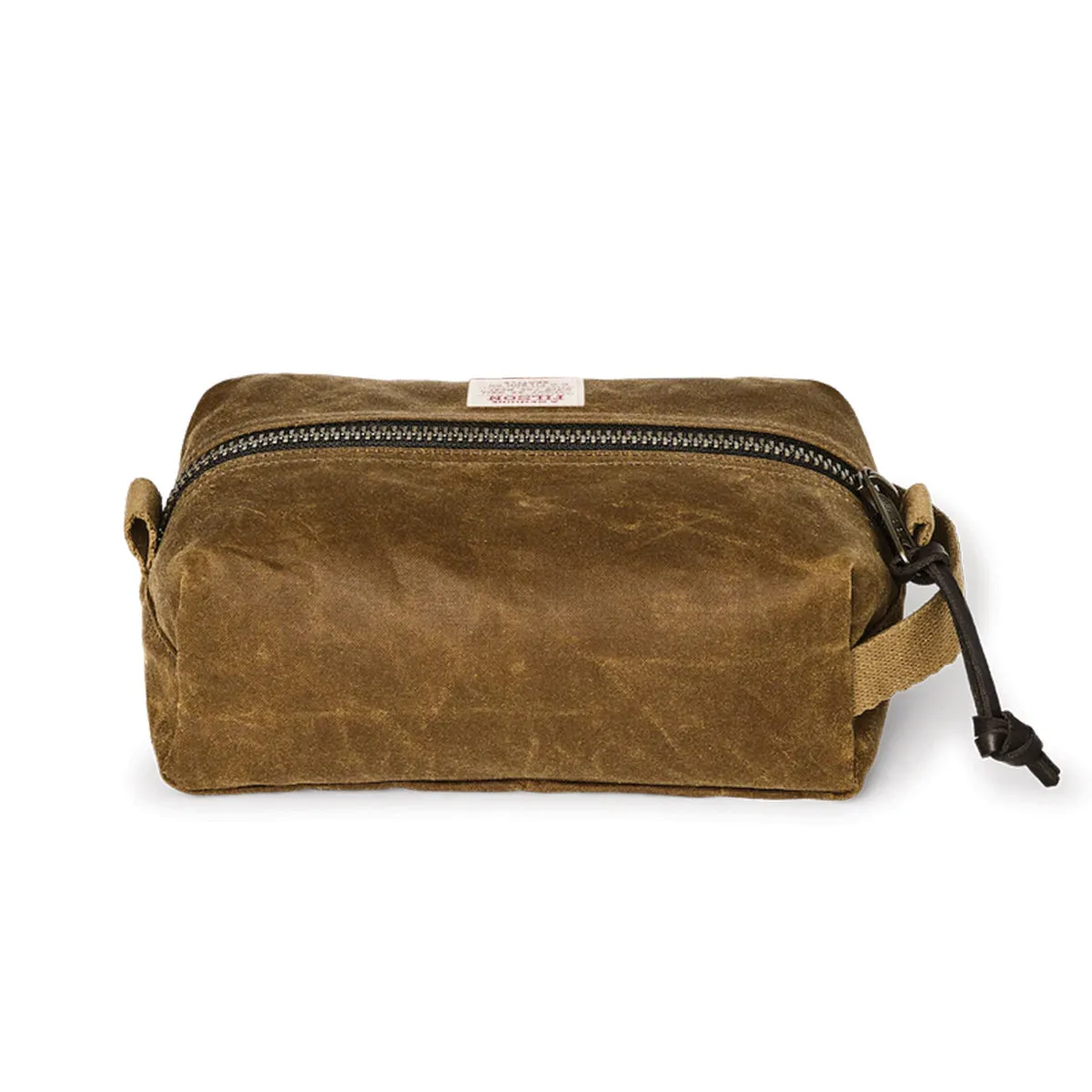 TIN CLOTH TRAVEL KIT - DARK TAN