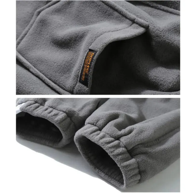 Warm Polar Fleece Casual Suit sweater