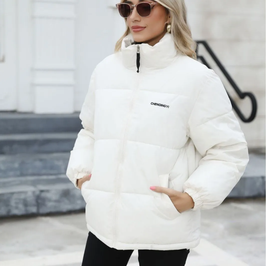 Winter Coat Casual Windproof Down Cotton Coat Warm