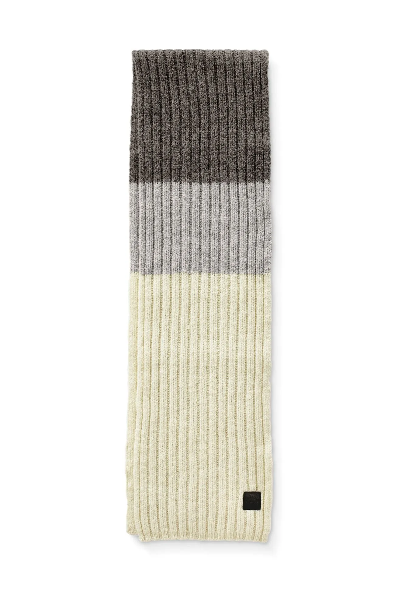 Womens Block Rib Scarf