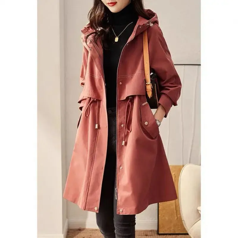 Women's Spring And Autumn Windbreaker Korean Fashion jacket